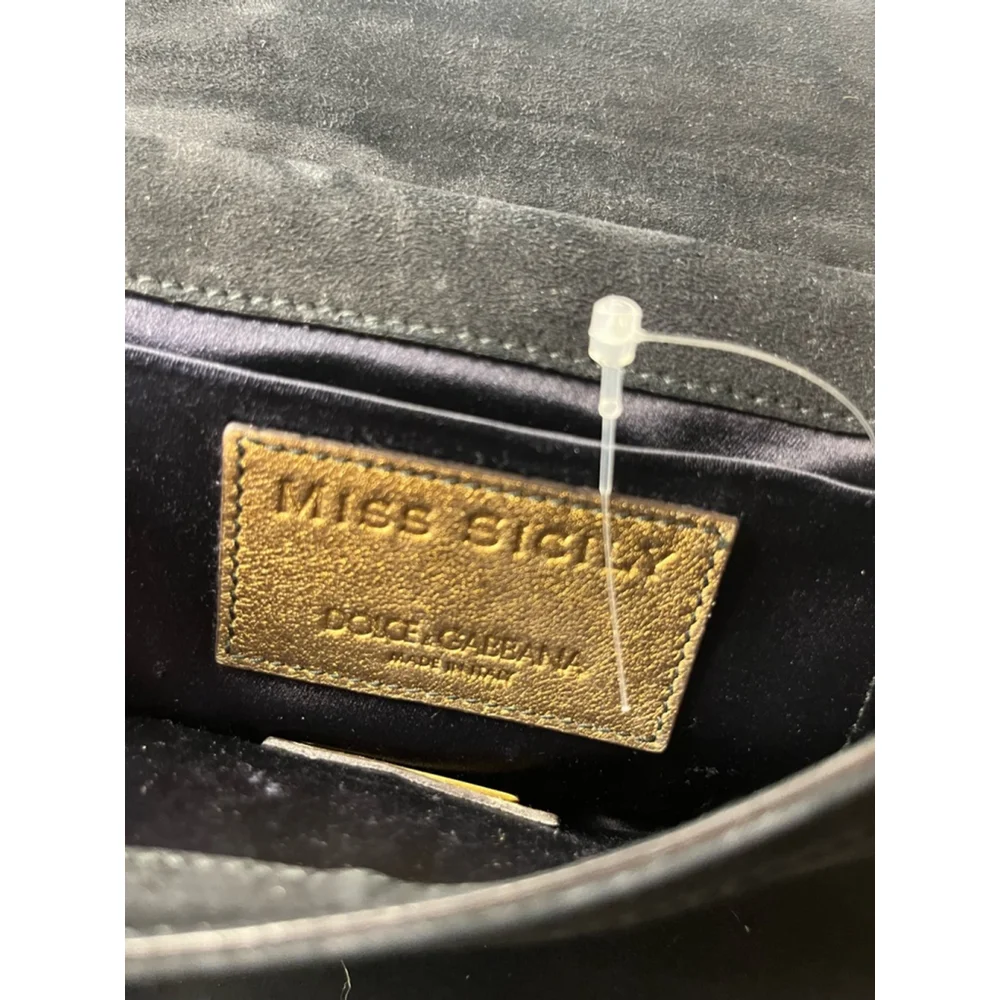 Dolce & Gabbana Miss Sicily Shoulder Bag Cross Body Bag Multicolor Made in Italy - Picture 8 of 11